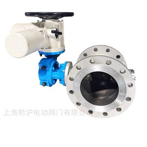 PBQ940H-16C-DN200电动偏心半球阀 煤灰污水泥浆蒸汽用球阀